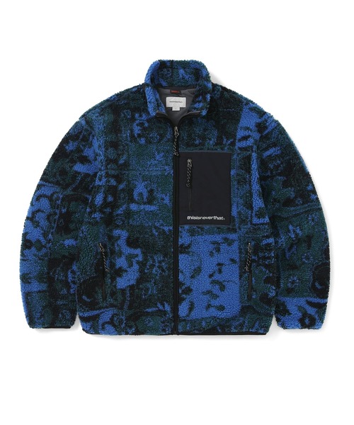 thisisneverthat(ディスイズネバーザット)の「SP Sherpa Fleece Jacket(ブルゾン・メンズ・ブラック/ブラウン/オリーブ/チャコール/ブルー・S/XS/M/XL/L)」の5枚目の写真