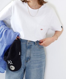 BALL ヘビーウェイトコットン天竺 ポケット付き ワンポイント半袖Tシャツ