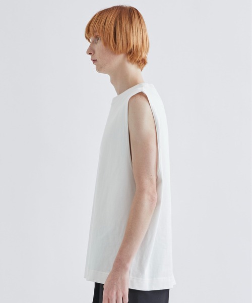 NOISE MAKER（ノイズメーカー）の「【NOISEMAKER/ノイズメーカー】STUDIOUS別注 NO SLEEVE TEE（Tシャツ/カットソー・メンズ・ブラック/ホワイト・M/L）」の19枚目の写真