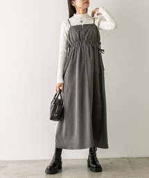 フロントZIPフリルキャミワンピース　1032090120