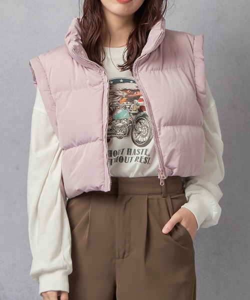 Lull（ルル）の「【Lull / ルル】 中綿ショートダウンベスト（ベスト