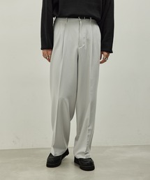 JUNRED | ウールブレンドワイドパンツ(スラックス)