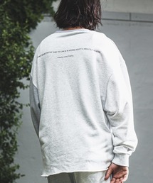 NOISESCAPE（ノイズスケープ）の「msw1355-Remake like design sweatshirt スウェット（スウェット）」