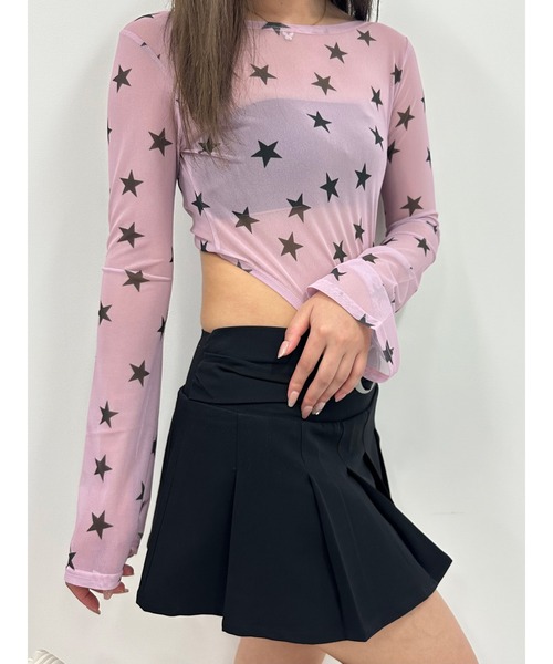 DURAS（デュラス）の「バックオープンボディースーツ（Tシャツ/カットソー・レディース・ピンク/ブルー/ブラック・M/S）」の21枚目の写真