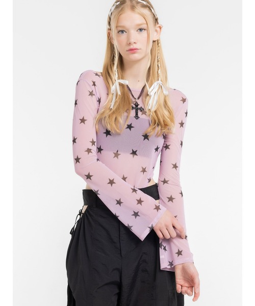 DURAS（デュラス）の「バックオープンボディースーツ（Tシャツ/カットソー・レディース・ピンク/ブルー/ブラック・M/S）」の17枚目の写真