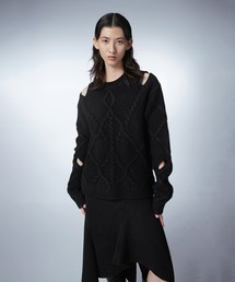 JNBY | Retro Cut-out Sweater(ニット/セーター)