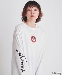 I am I in fact... | 〈Disney〉ミッキーマウス / プリント ロンT(Tシャツ/カットソー)