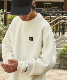 GERRY | GERRY/ジェリー 別注 ピスネーム/ロゴ刺繍  ビッグシルエット裏起毛クルーネックスウェット(スウェット)