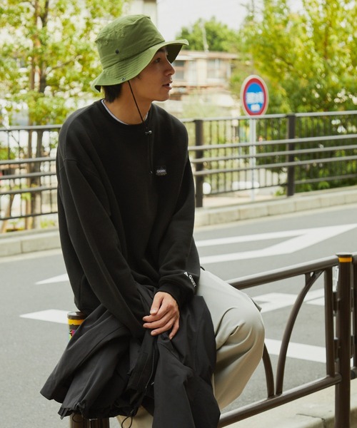 GERRY/ジェリー 別注 ピスネーム/ロゴ刺繍 ビッグシルエット裏起毛