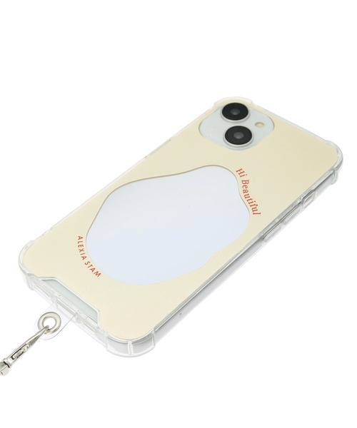 ALEXIA STAM(アリシアスタン)の「Mirror iPhone Case With Strap /ストラップ付ミラーiPhoneケース(スマホケース/カバー・レディース・ピンク/ベージュ・A/C/F/B/D)」の9枚目の写真
