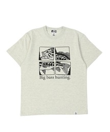 NOTHINKER（ノーシンカー）の「Big bass hunting Viewfinder T-shirt（Tシャツ/カットソー）」