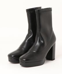 EDIT COLOGNE | ストーム付きストレッチショートブーツ(ブーツ)