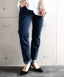 GOLDJAPAN（ゴールドジャパン）の「ウエストゴムストレッチデニム『大きいサイズ対応』（デニムパンツ）」