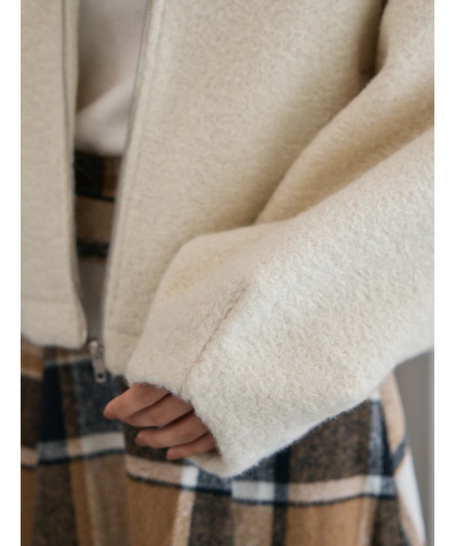 fifth（フィフス）の「ボアショートコート（その他アウター・レディース・モカ/アイボリー/ブラック・M）」の16枚目の写真