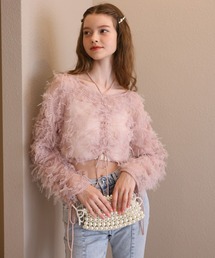 キラキラシャーリングトップス