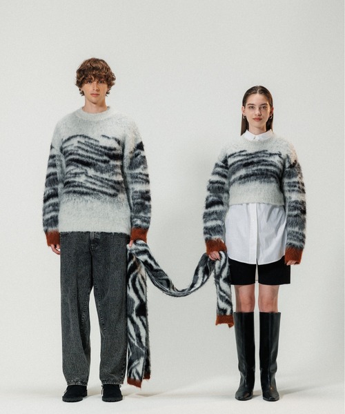 ADAM ET ROPE'（アダムエロペ）の「Okapiショートニットプルオーバー