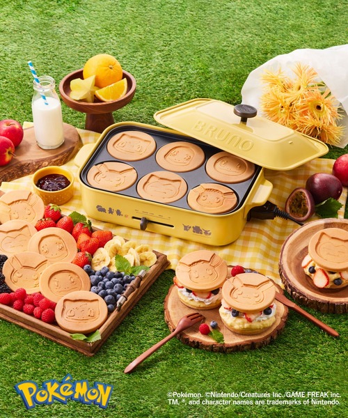 BRUNO（ブルーノ）の「ポケモン コンパクトホットプレート オプション