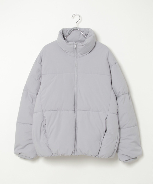 VENCEEXCHANGE（ヴァンスエクスチェンジ）の「スタンドパデッドキルトジャケット（ダウンジャケット/コート・メンズ・ホワイト/ライトグレー/ブラック・L/M）」の3枚目の写真