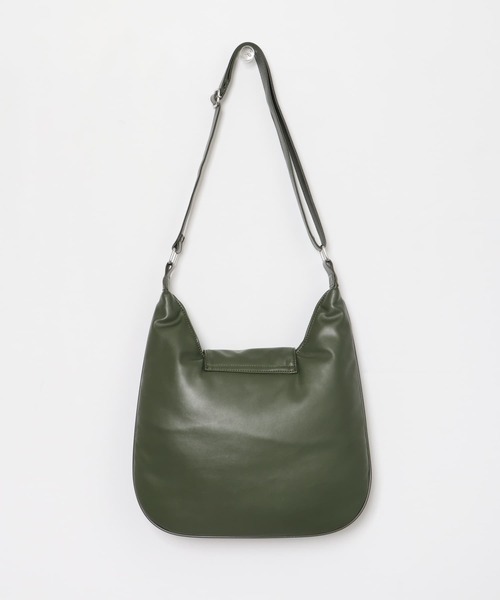 SENSE OF PLACE by URBAN RESEARCH（センスオブプレイスバイアーバンリサーチ）の「フェイクレザーパデットショルダーバッグ（ショルダーバッグ・メンズ・カーキ/ブラック・ONE）」の8枚目の写真