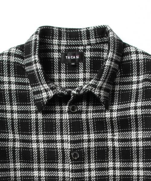 International Gallery BEAMS(インターナショナルギャラリービームス)の「TA CA Si / Big Shirt(シャツ/ブラウス・メンズ・ブラック/その他1・46/M/48/L/44/S)」の4枚目の写真