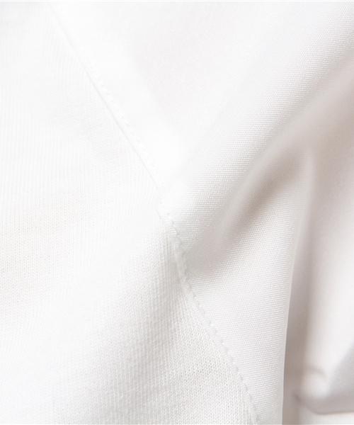 HARE（ハレ）の「ソデフハクキリカエカットソー(HARE)（Tシャツ/カットソー・レディース・ネイビー/オフホワイト・FREE）」の7枚目の写真