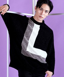 NO ID. | 【NO ID.】Changing Dolman Sleeve Pullover Knit / チェンジング ドルマン スリーブ プルオーバー ニット(ニット/セーター)