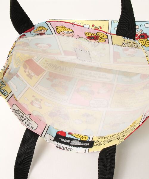 HYSTERIC MINI(ヒステリックミニ)の「Hystericmini WE CAN FLY総柄 ミニトート(トートバッグ・キッズ・ホワイト系その他/ブラック系その他・FREE)」の4枚目の写真