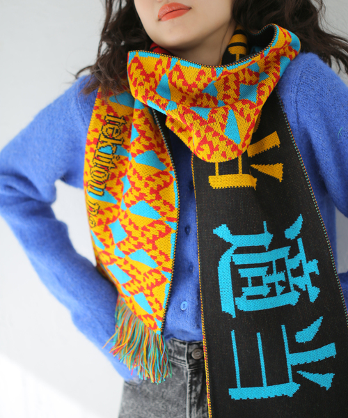 montmartre newyork マフラー MONTMARTRE NEW YORK】Tekitou Scarf：マフラー（マフラー