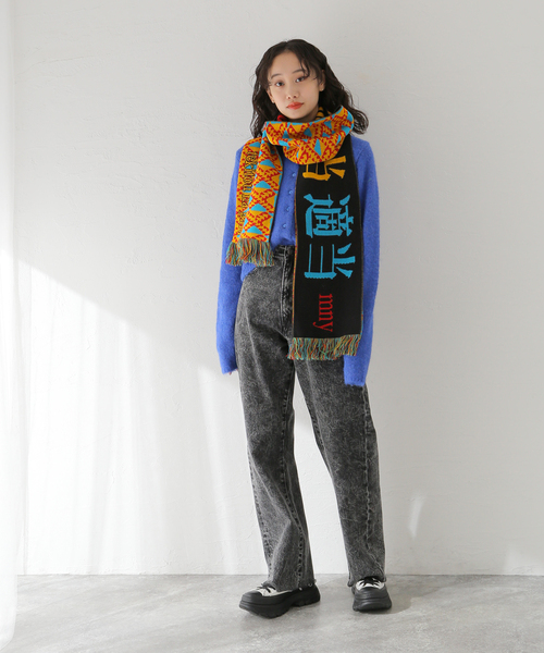 MONTMARTRE NEW YORK】Tekitou Scarf：マフラー（マフラー