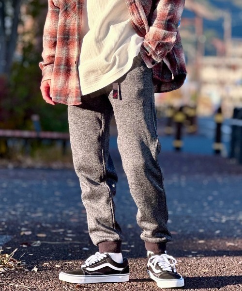 GRAMICCI/グラミチ] ボンディングニットフリース ナローリブパンツ