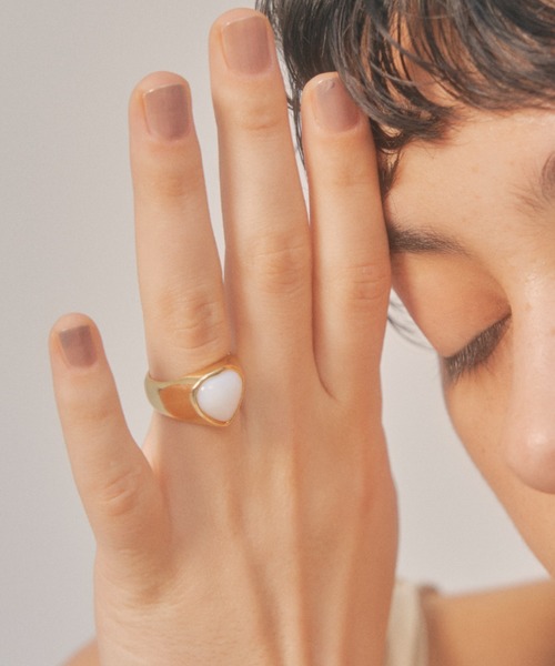 nuance heart ring / サイズ展開あり（リング）｜unsheer