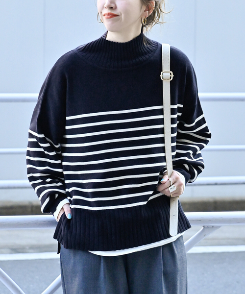 ソリストヒートタートルネックプルオーバー（ニット/セーター