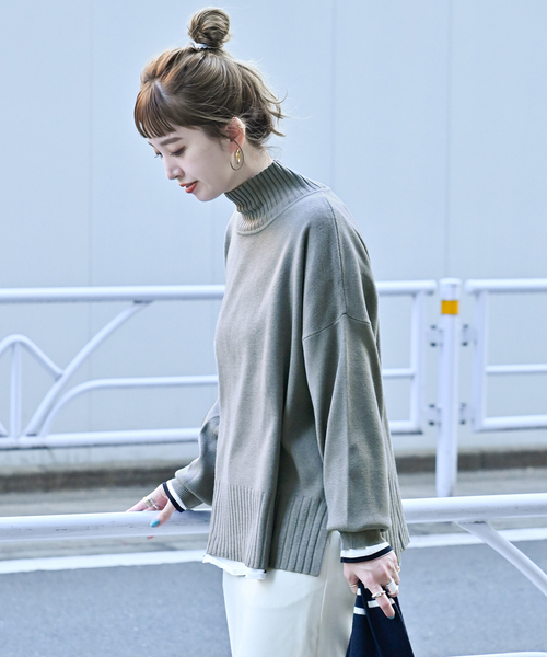 and per se ソリストヒート袖防風ハイネックニット ロゴ ゴルフL 楽天市場】アンパスィ and per se AMF2513B4 メンズ 長袖