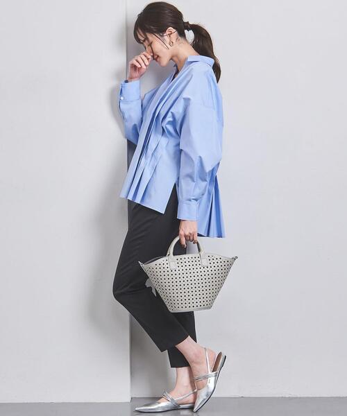 UNITED ARROWS(ユナイテッドアローズ)の「カットワーク トートバッグ(トートバッグ・レディース・ライトグレー/ブラック・FREE)」の8枚目の写真