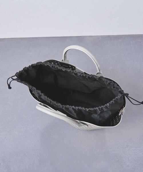 UNITED ARROWS(ユナイテッドアローズ)の「カットワーク トートバッグ(トートバッグ・レディース・ライトグレー/ブラック・FREE)」の16枚目の写真