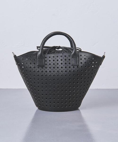 UNITED ARROWS(ユナイテッドアローズ)の「カットワーク トートバッグ(トートバッグ・レディース・ライトグレー/ブラック・FREE)」の20枚目の写真