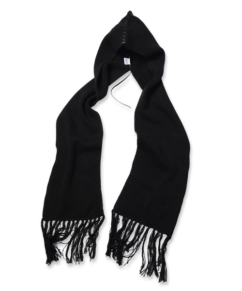 DISCOVERED（ディスカバード）の「LOOPING KNIT MUFFLER（マフラー・メンズ・グレー/ブラック・3/1）」の2枚目の写真