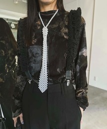Ameri | 2WAY PEARL TIE NECKLACE(ネックレス)