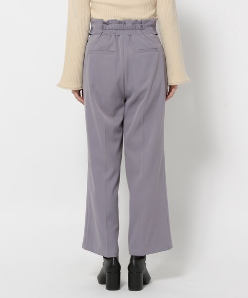 mysty woman（ミスティウーマン）の「サイドボタンハイウエストパンツ 996917（その他パンツ・レディース・ブルー系その他/アイボリー/ピンクベージュ・FREE）」の17枚目の写真