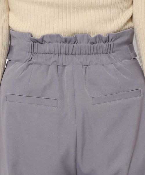 mysty woman（ミスティウーマン）の「サイドボタンハイウエストパンツ 996917（その他パンツ・レディース・ブルー系その他/アイボリー/ピンクベージュ・FREE）」の22枚目の写真