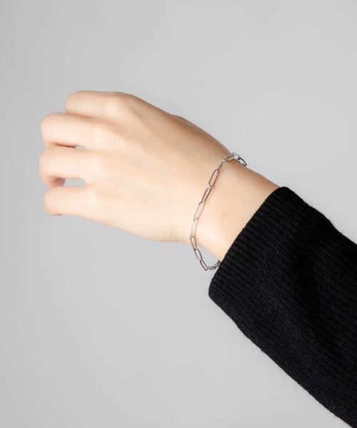 TOM WOOD(トムウッド)の「TOM WOOD Box Bracelet トムウッド ボックス チェーン シルバー 925 ブレスレット(ブレスレット・レディース・シルバー・S/M/L)」の6枚目の写真