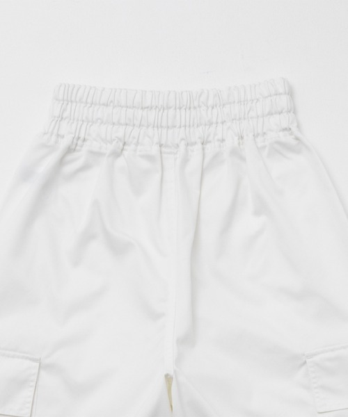 RICH MIX（リッチミックス）の「RICH MIX リッチミックス レースアップ リボン カーゴパンツ（カーゴパンツ・キッズ・ホワイト・120/130/150/160/140）」の3枚目の写真