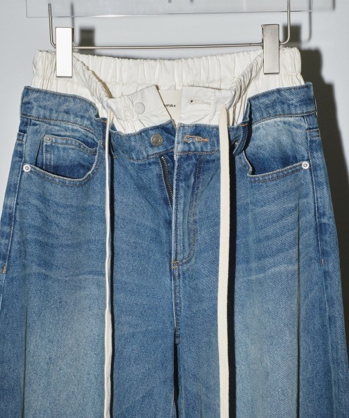 TODAYFUL（トゥデイフル）の「TODAYFUL Layered Waist Denim 