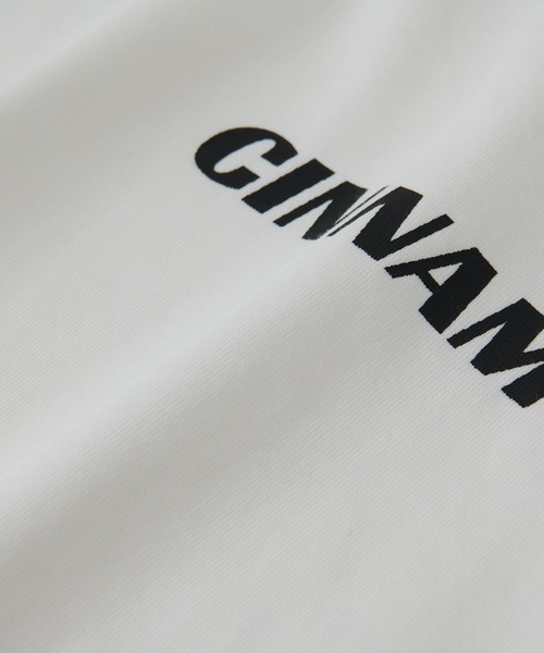 RIVE DROITE（リヴドロワ）の「MONN.:.(モン)/CINNAMONＴシャツ（Tシャツ/カットソー・レディース・ホワイト/サックスブルー・FREE）」の7枚目の写真