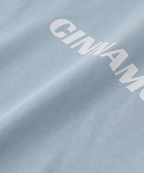 RIVE DROITE（リヴドロワ）の「MONN.:.(モン)/CINNAMONＴシャツ（Tシャツ/カットソー・レディース・ホワイト/サックスブルー・FREE）」の8枚目の写真