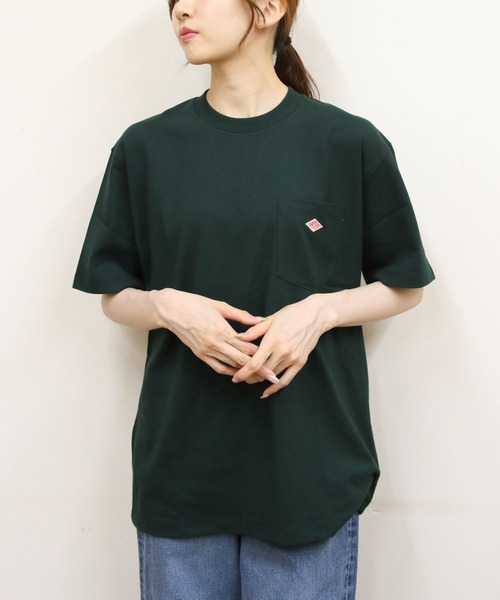 DANTON/ダントン ポケットTEEシャツ POCKET T-SHIRT DT-C0198