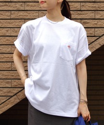 DANTON（ダントン）の「DANTON/ダントン　ポケットTEEシャツ　POCKET T-SHIRT　DT-C0198 TCB（Tシャツ/カットソー）」