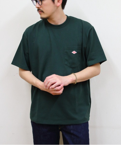DANTON/ダントン ポケットTEEシャツ POCKET T-SHIRT DT-C0198