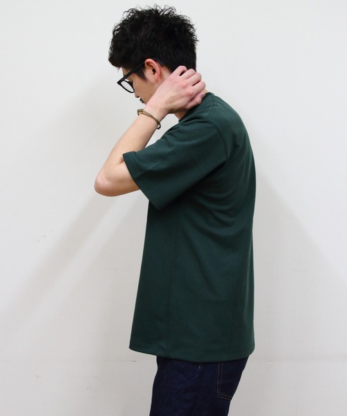 ダントン　Tシャツ 楽天市場】DANTON ダントン ワッペンロゴ 胸ポケット Tシャツ DT