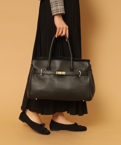 DRESSTERIOR（ドレステリア）の「◆AULENTTI（オウレンティ）金具付きレザートート（トートバッグ・レディース・ブラック・00）」の11枚目の写真